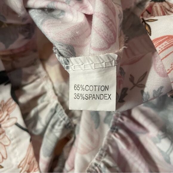 Baby Girls’ White Floral Button Down Sun Dress EUC 9-12 Months - Picture 4 of 9